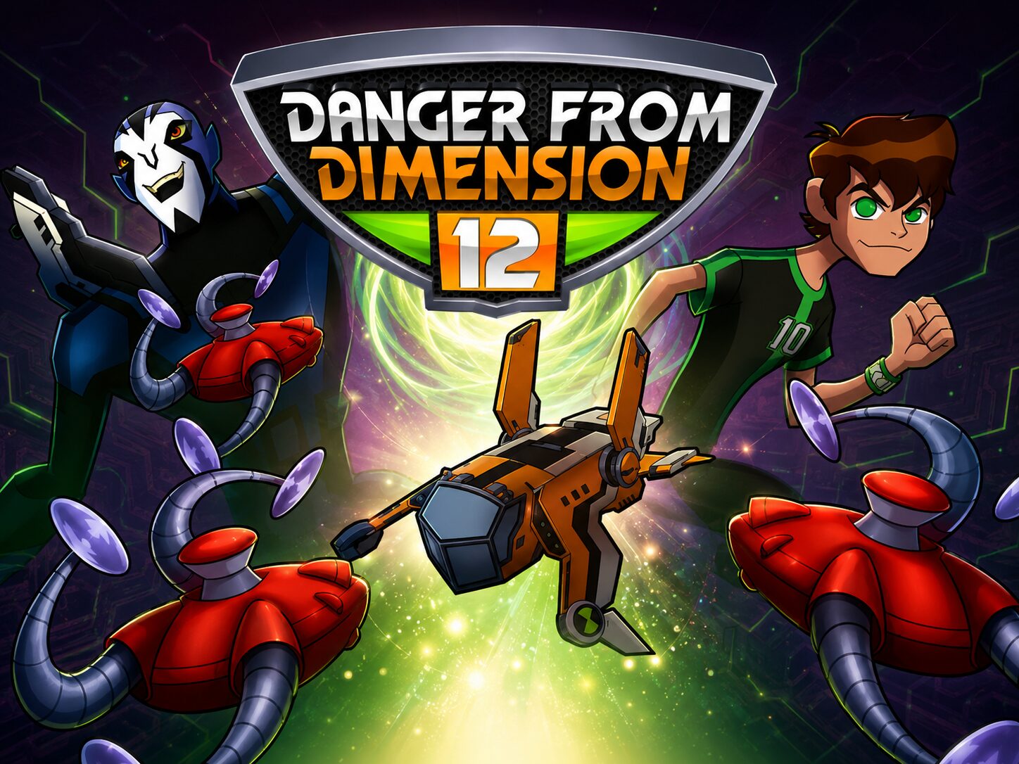 Ben 10 Omniverse: Danger From Dimension 12 cover art