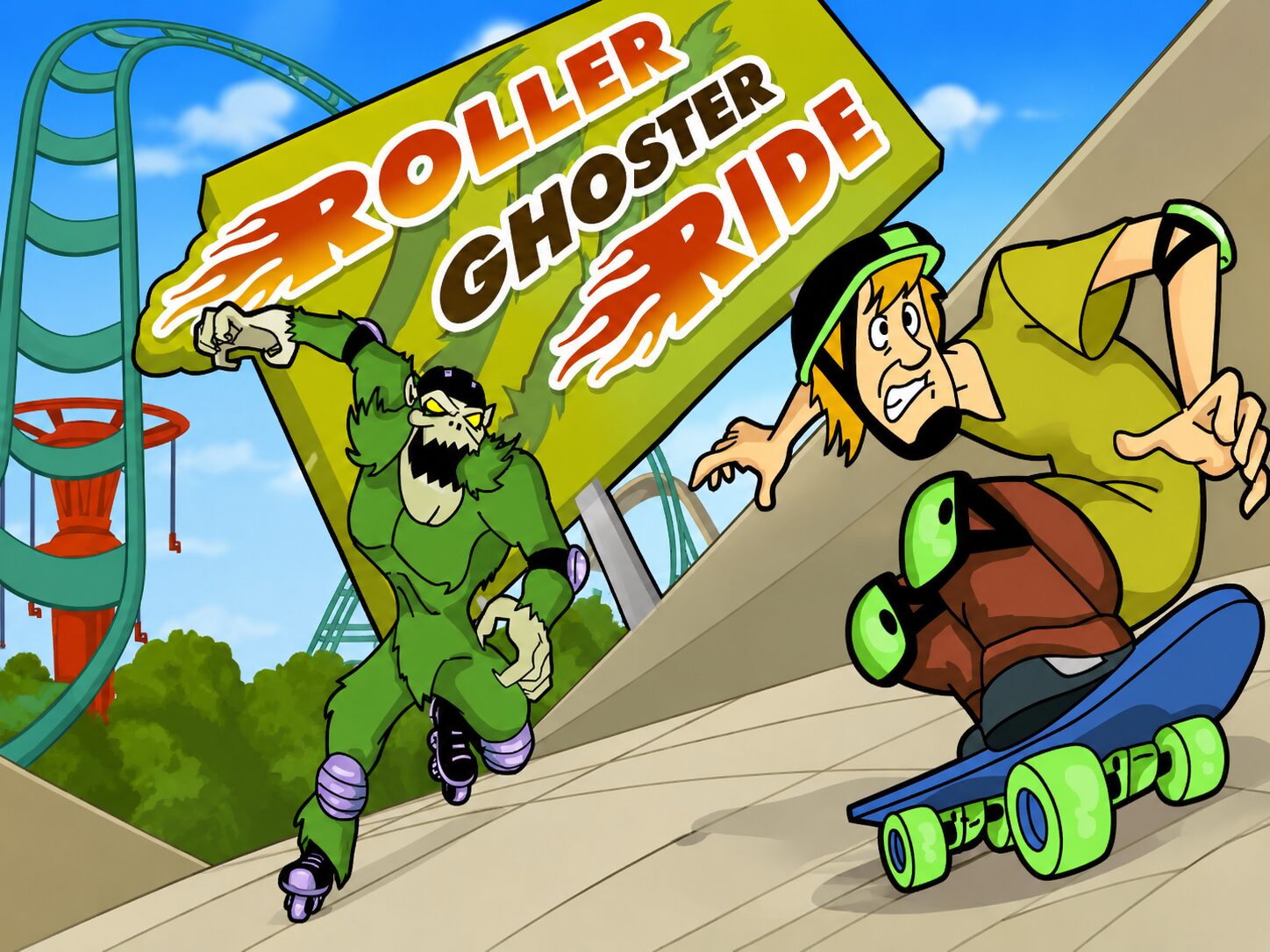 Scooby-Doo: Roller Ghoster Ride cover art