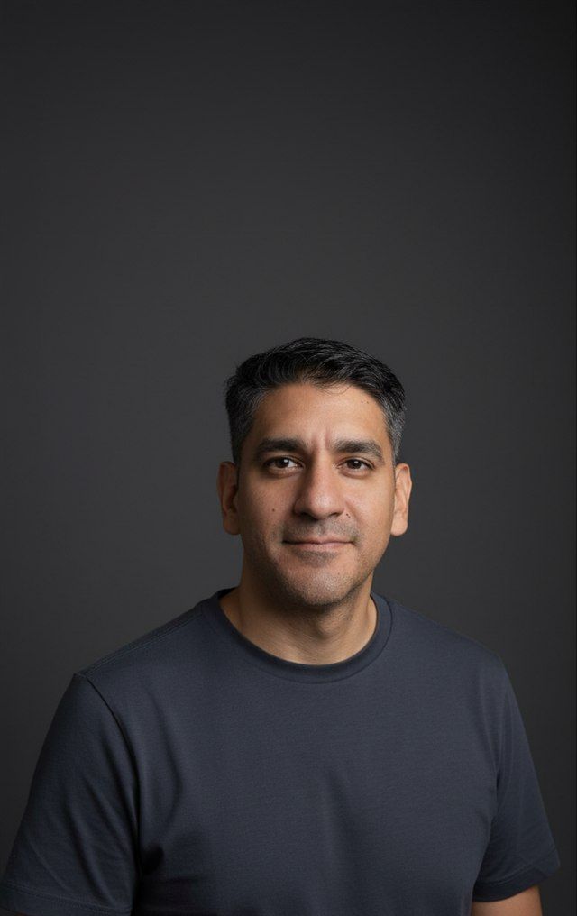 Portrait of Jorge Miranda, technical director and game developer.